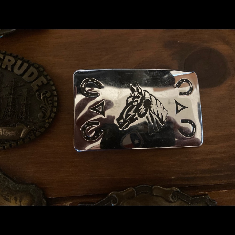 Vintage belt buckles
